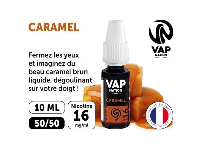 VAP NATION 10ml CARAMEL 16 MG ML