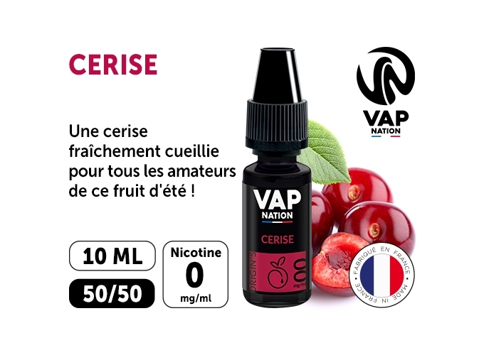 VAP NATION 10ml CERISE 00MG