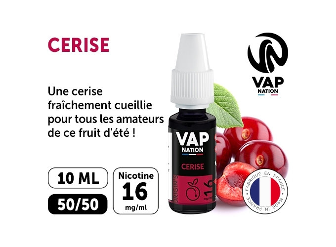 VAP NATION 10ml CERISE 16MG