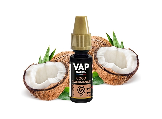 VAP NATION 10ml COCO GOURMANDE 11 MG