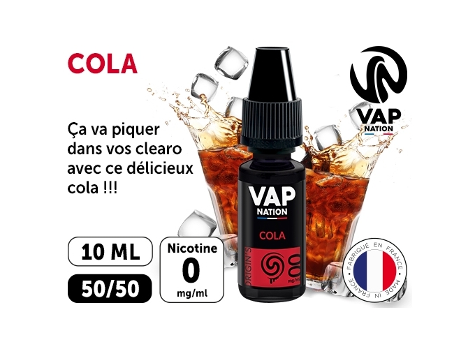 VAP NATION 10ml COLA 00MG