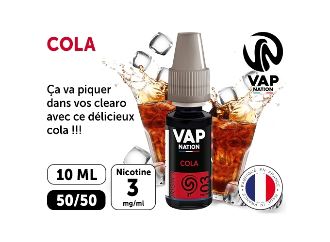 VAP NATION 10ml COLA 03MG