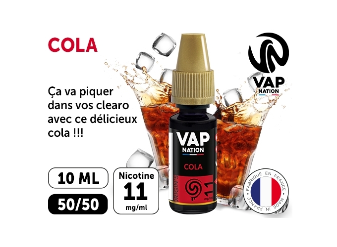 VAP NATION 10ml COLA 11 MG