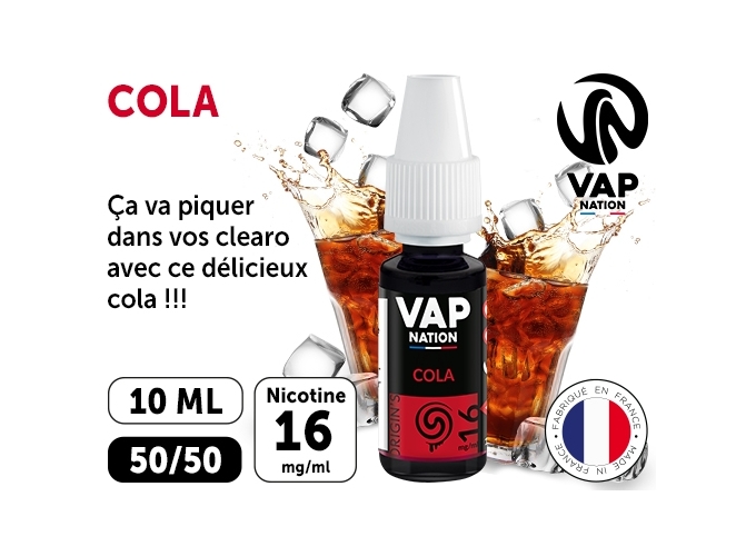 VAP NATION 10ml COLA 16 MG