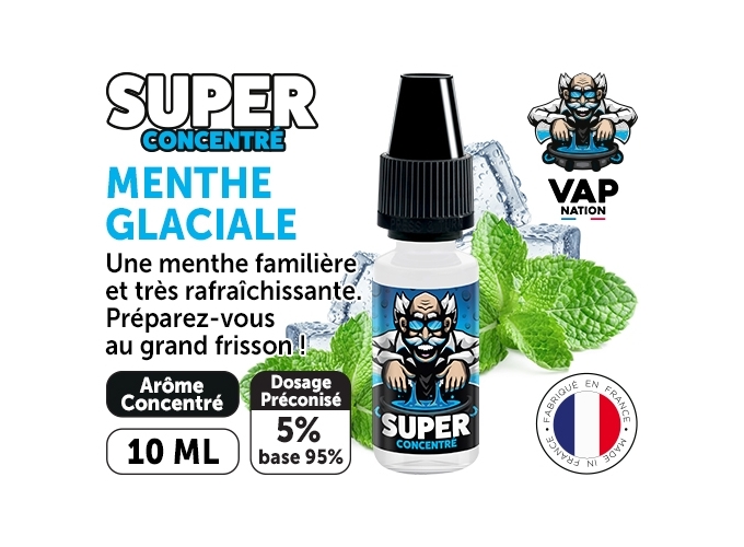 VAP NATION 10ml CONCENTRÉ MENTHE GLACIALE