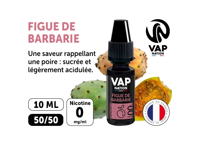 VAP NATION 10ml FIGUE DE BARBARIE 00 MG
