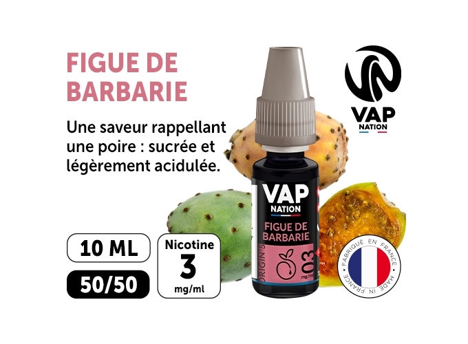 VAP NATION 10ml FIGUE DE BARBARIE 03 MG