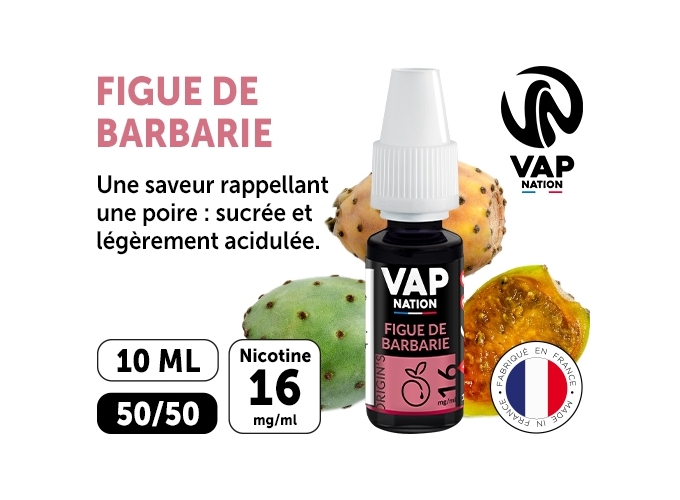 VAP NATION 10ml FIGUE DE BARBARIE 16 MG