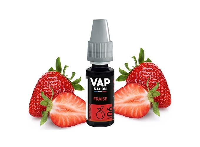VAP NATION 10ml  FRAISE 06MG