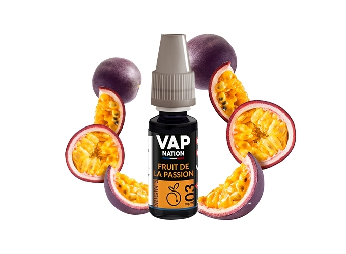 VAP NATION 10ml FRUIT DE LA PASSION 03MG