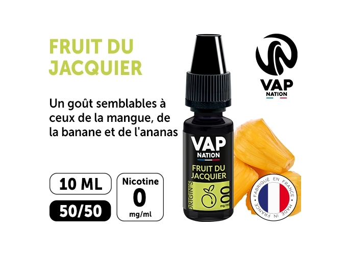 VAP NATION 10ml FRUIT DU JACQUIER 00 MG