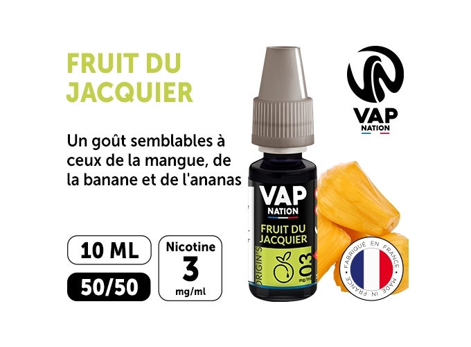 VAP NATION 10ml FRUIT DU JACQUIER 03 MG