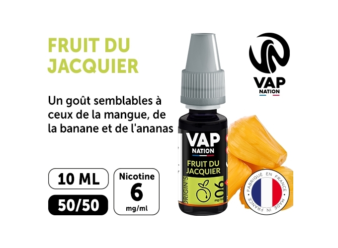 VAP NATION 10ml FRUIT DU JACQUIER 06 MG