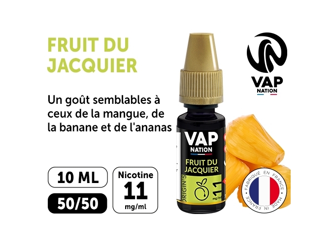 VAP NATION 10ml FRUIT DU JACQUIER 11 MG