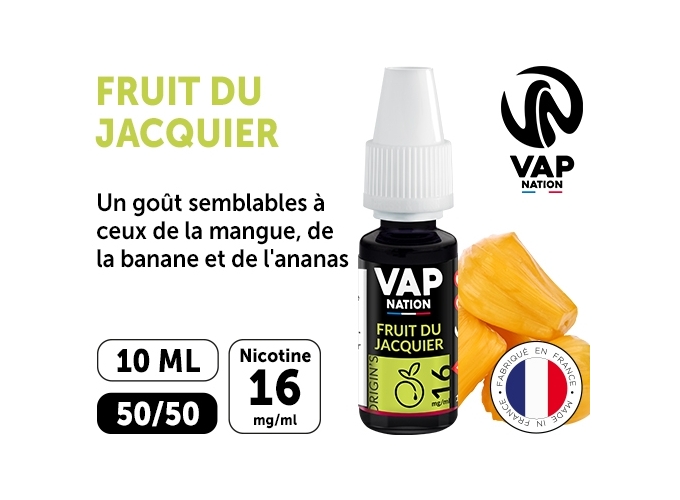 VAP NATION 10ml FRUIT DU JACQUIER 16 MG