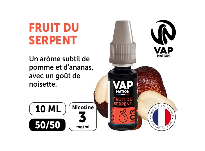 VAP NATION 10ml FRUIT DU SERPENT 03 MG