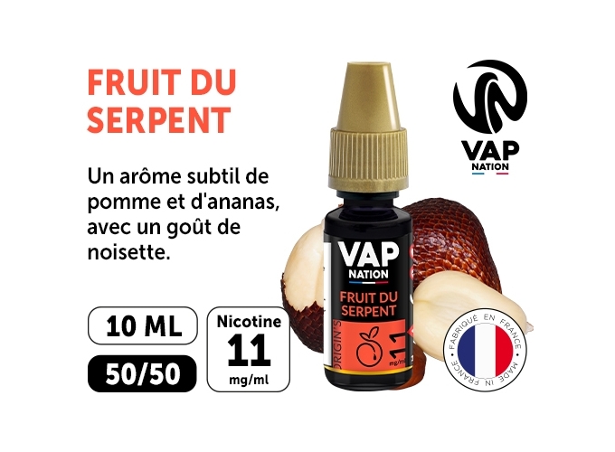 VAP NATION 10ml FRUIT DU SERPENT 11 MG