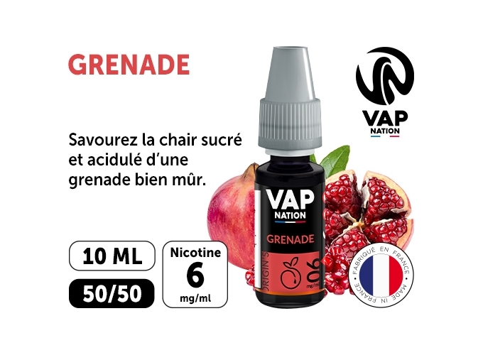 VAP NATION 10ml GRENADE 06 MG