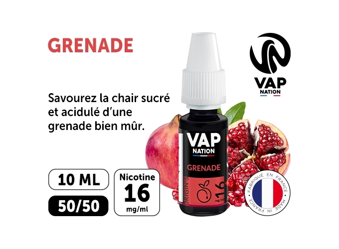 VAP NATION 10ml GRENADE 16 MG