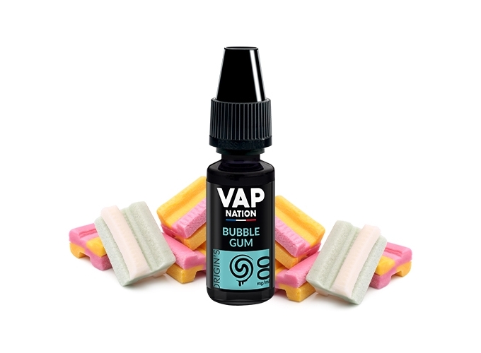 VAP NATION 10ml MALABAR BUBBLE GUM 00 MG ML