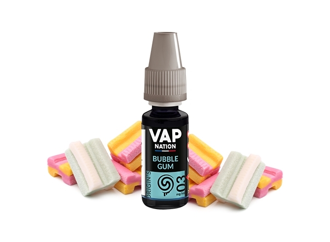 VAP NATION 10ml MALABAR BUBBLE GUM 03 MG ML