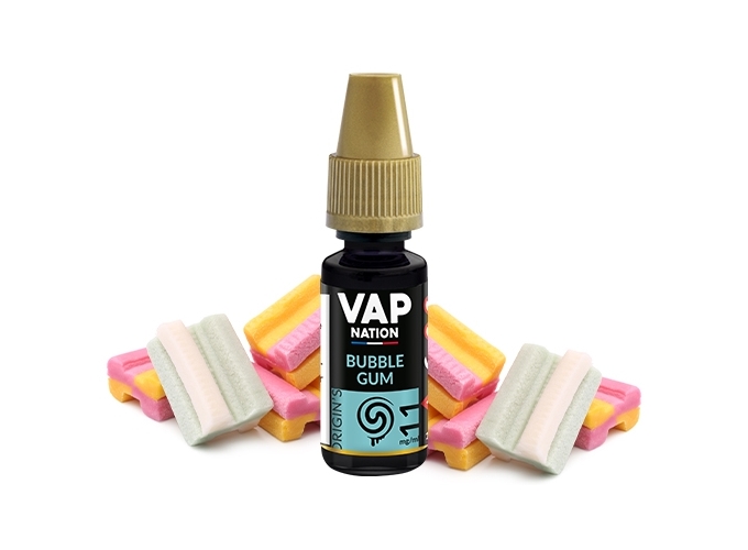 VAP NATION 10ml MALABAR BUBBLE GUM 11 MG ML