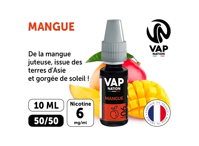 VAP NATION 10ml MANGUE 06 MG ML