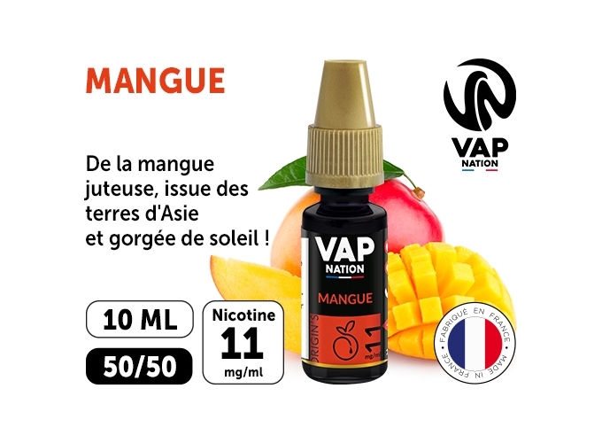 VAP NATION 10ml MANGUE 11 MG ML
