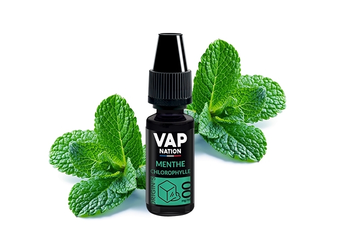 VAP NATION 10ml  MENTHE CHLOROPHYLLE 00MG