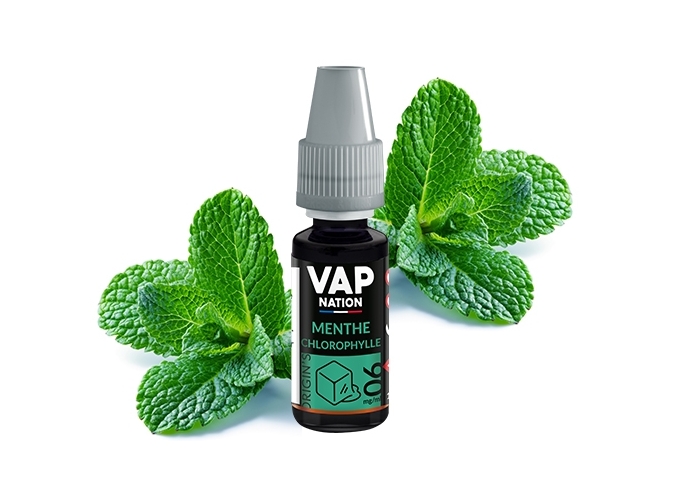 VAP NATION 10ml  MENTHE CHLOROPHYLLE 06MG