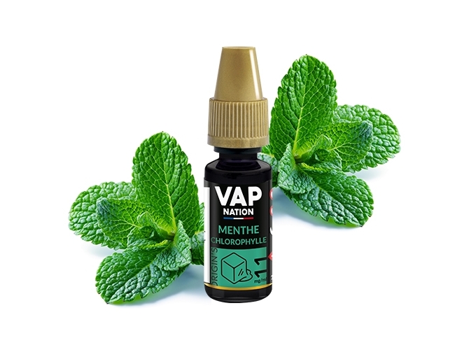 VAP NATION 10ml  MENTHE CHLOROPHYLLE 11MG