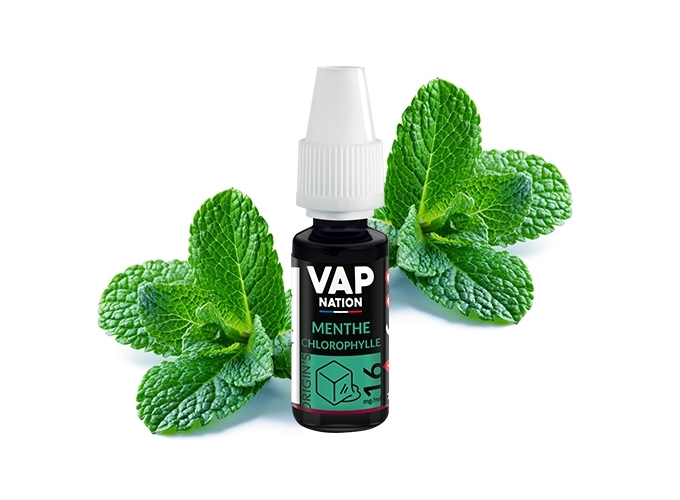 VAP NATION 10ml  MENTHE CHLOROPHYLLE 16MG