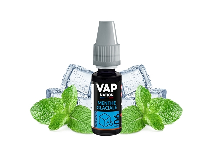 VAP NATION 10ml  MENTHE GLACIALE 06MG