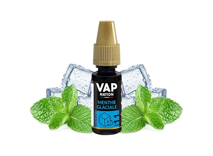 VAP NATION 10ml  MENTHE GLACIALE 11MG