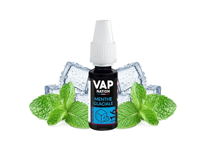 VAP NATION 10ml  MENTHE GLACIALE 16MG