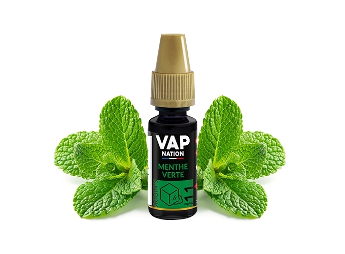 VAP NATION 10ml  MENTHE VERTE 11MG