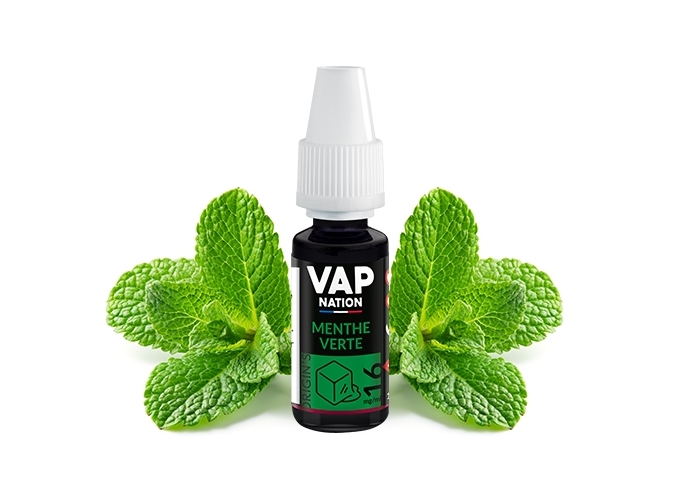 VAP NATION 10ml  MENTHE VERTE 16MG