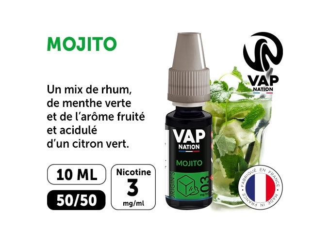 VAP NATION 10ml MOJITO 03 MG
