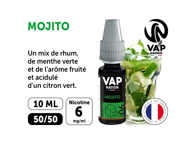 VAP NATION 10ml MOJITO 06 MG