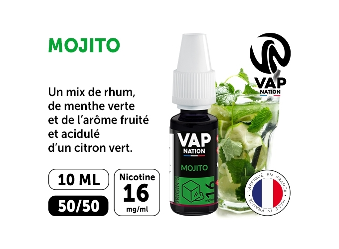 VAP NATION 10ml MOJITO 16 MG