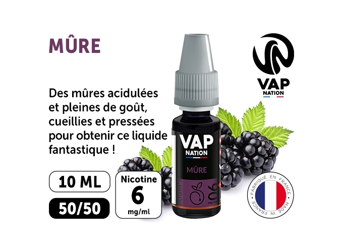 VAP NATION 10ml MURE 06 MG