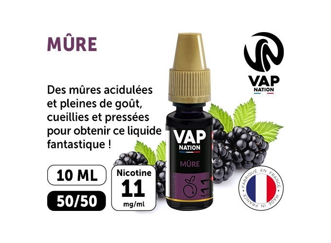 VAP NATION 10ml MURE 11 MG