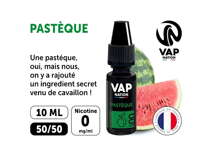 VAP NATION 10ml PASTEQUE 00 MG ML