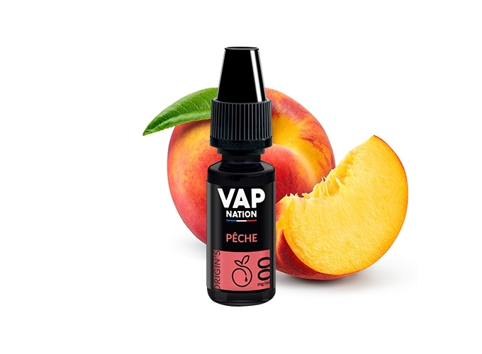 VAP NATION 10ml PECHE 00 MG ML