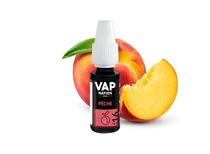 VAP NATION 10ml PECHE 16 MG ML