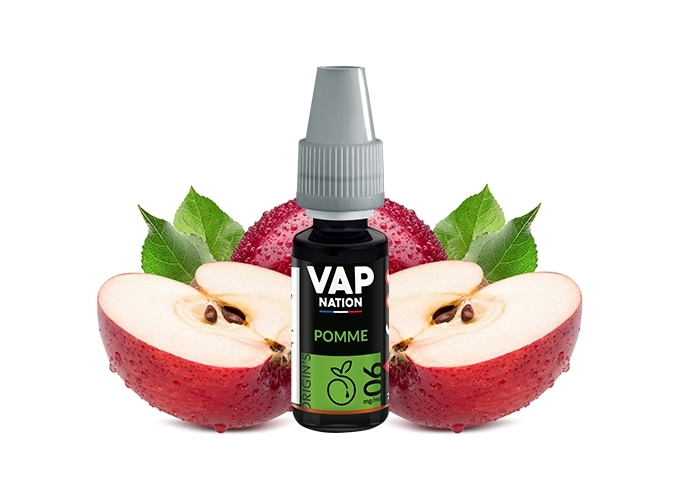 VAP NATION 10ml POMME 06MG