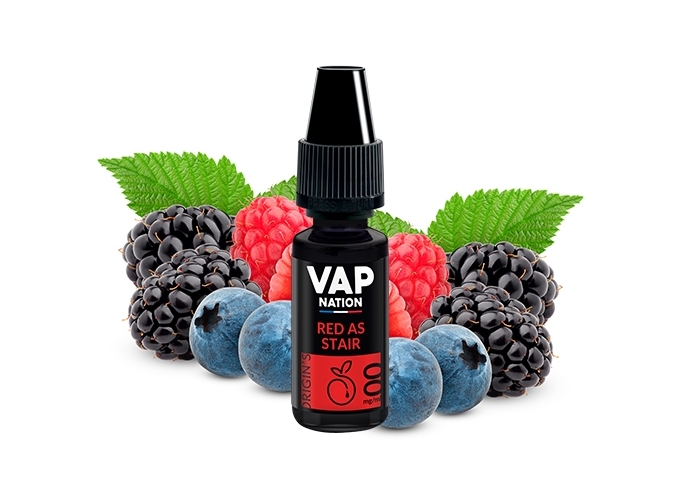VAP NATION 10ml RED AS STAIR 00 MG