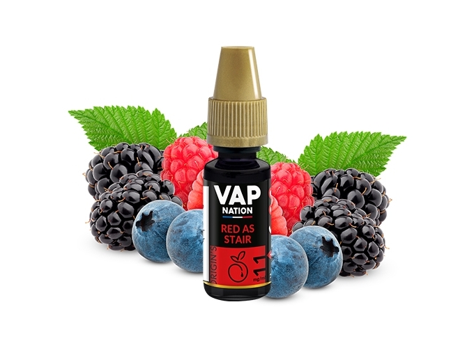 VAP NATION 10ml RED AS STAIR 11 MG
