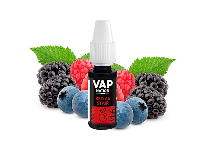 VAP NATION 10ml RED AS STAIR 16 MG