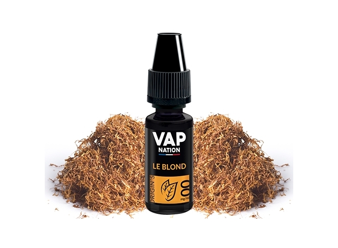 VAP NATION 10ml  TABAC BLOND 00 MG